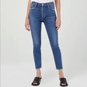 AGOLDE Nico High Rise Slim Fit (Stretch)